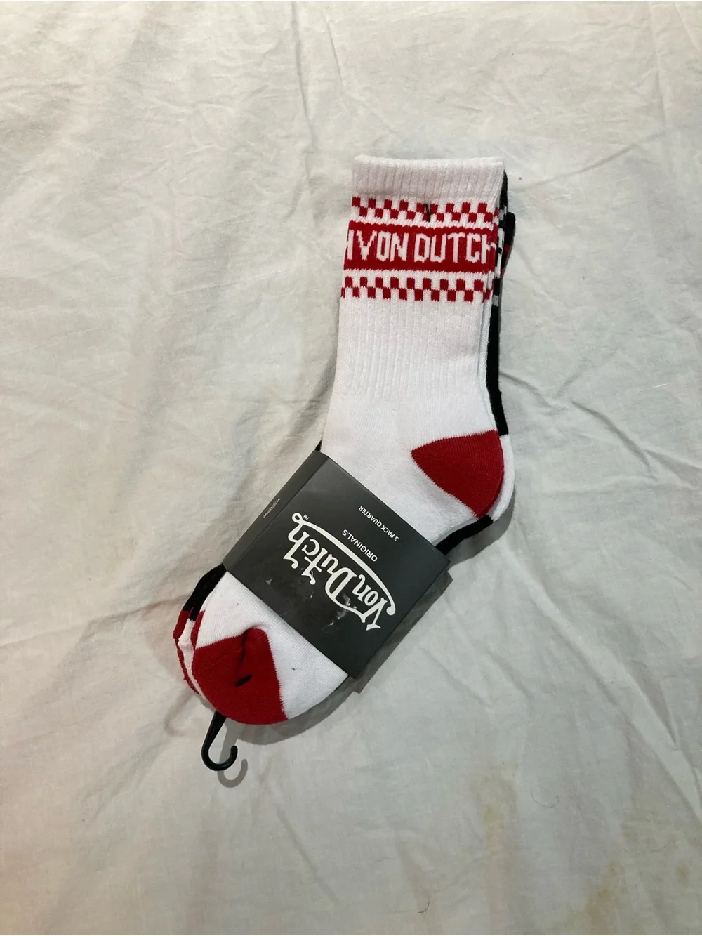 Von Dutch 3-pair Socks, Men’s size 6-12, NWT!